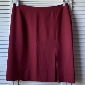 Ann Taylor LOFT red skirt size 10P